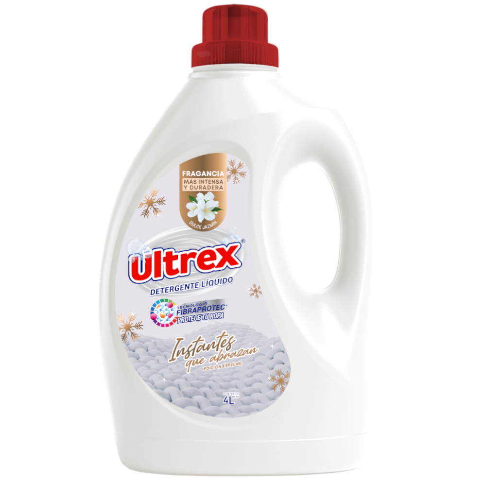 Detergente Líquido Ultrex Dulce Jazmín 4L