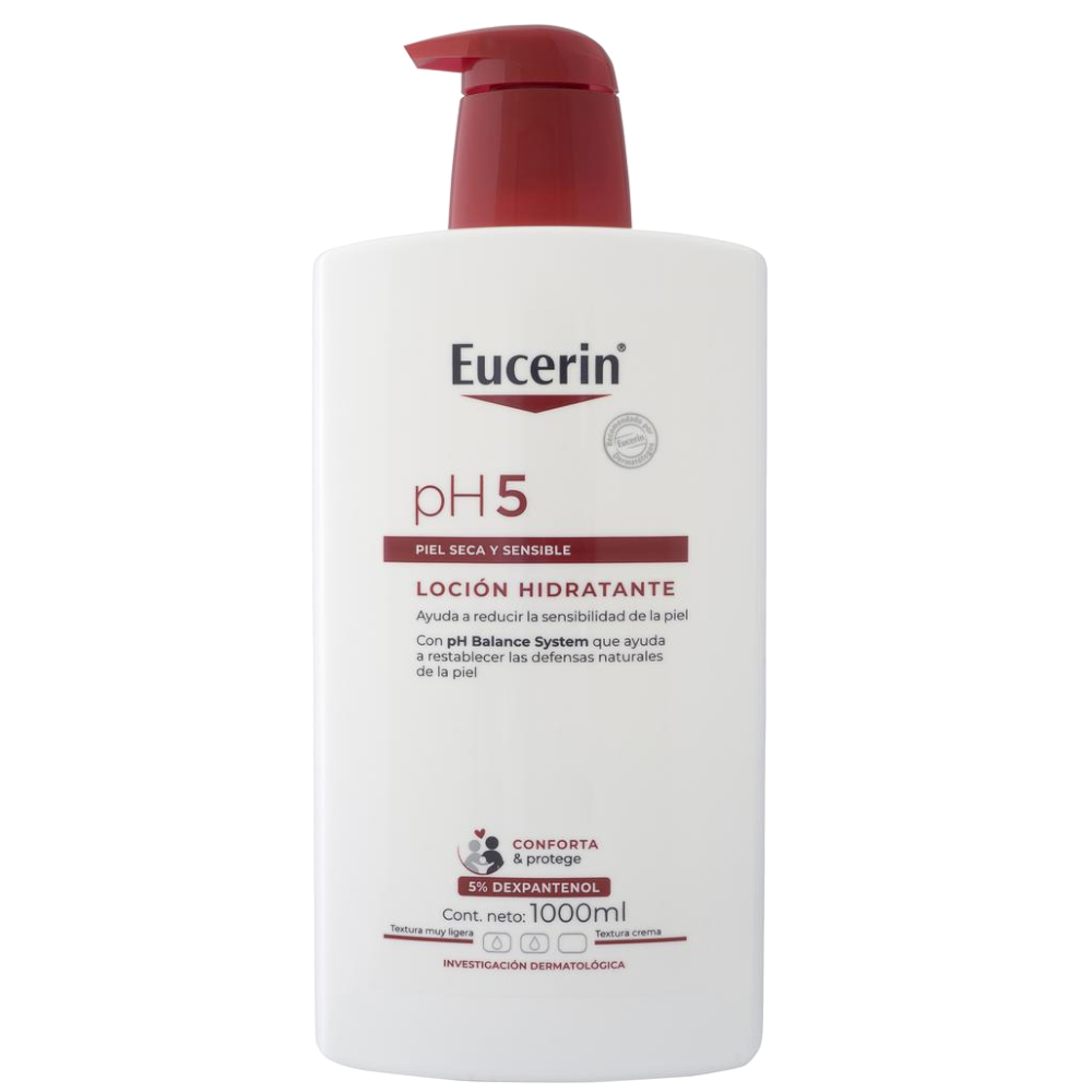 Loción Hidratante Eucerin PH5 Piel Seca Y Sensible 1000Ml