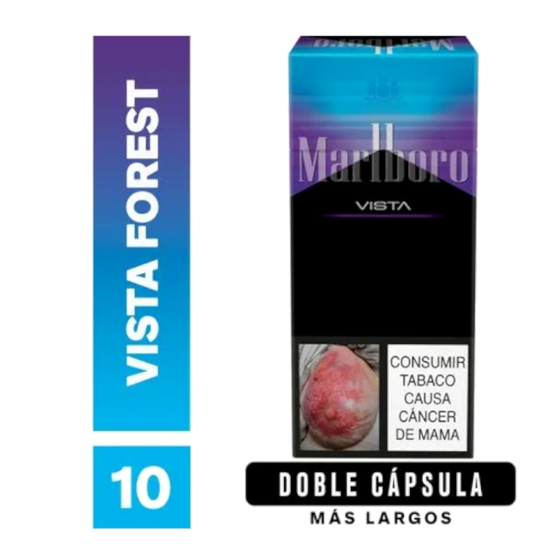 Cigarrillo Marlboro Vista Morado 10 Unidades