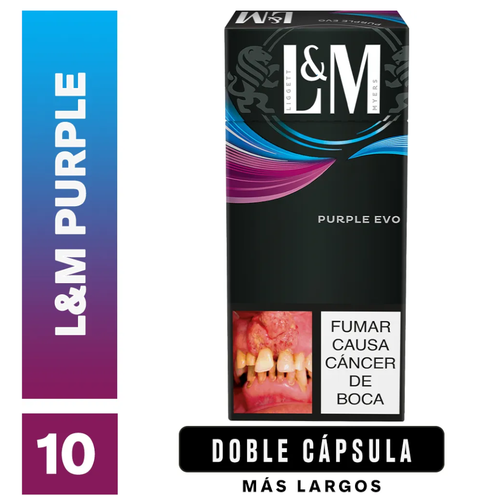 Cigarrillo LyM Purple Evo 10 Unidades