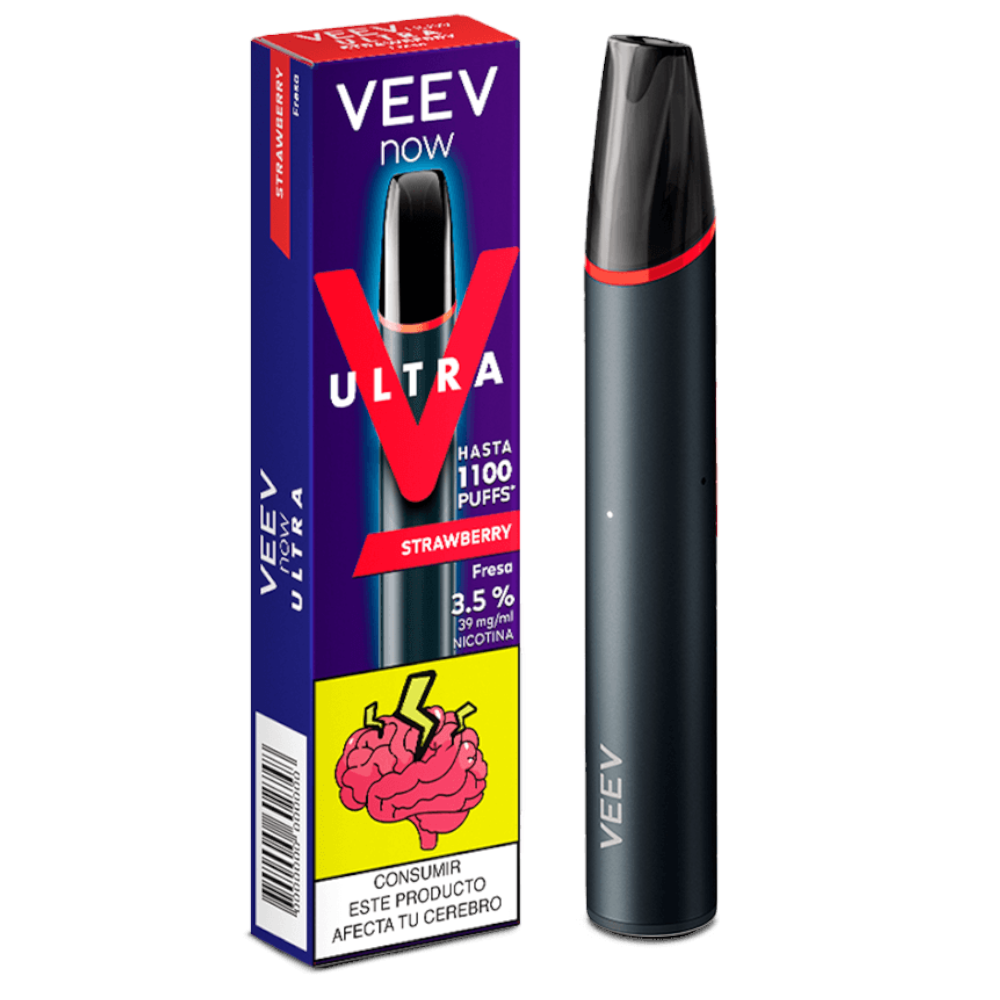 Veev Ultra Strawberry Hasta 1100 Puffs
