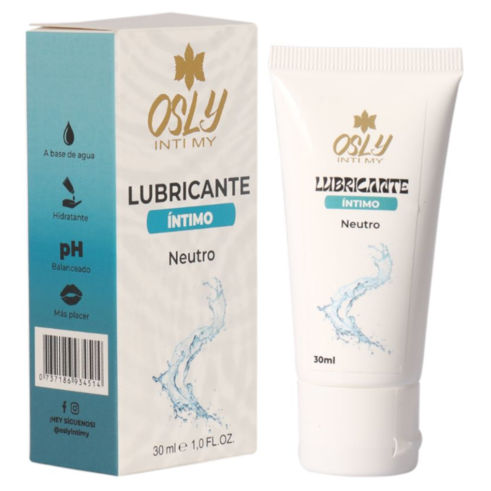 Lubricante Íntimo Neutro Osly Inti My  1 Unidad 30Ml