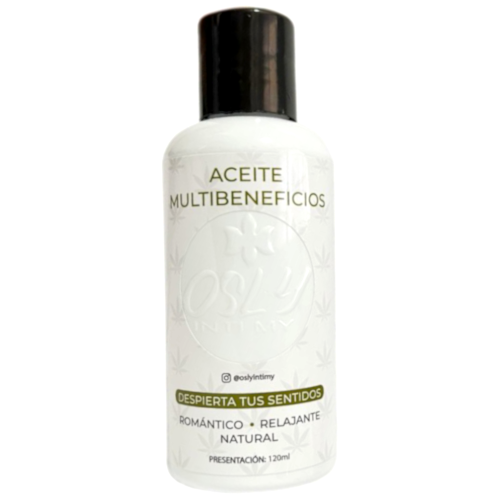 Aceite Para Masajes Multibeneficios Romántico Relajante Natural Cítrico  Osly Inti My 120Ml