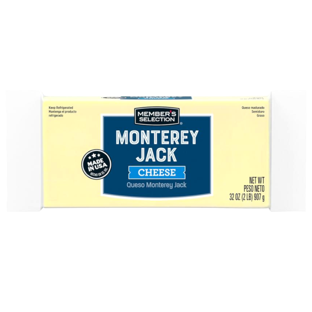 Queso Monterey Jack Members Selection Bloque 907Gr
