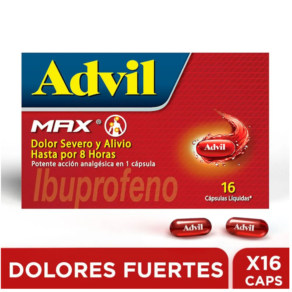 Advil Max 16 Unidades