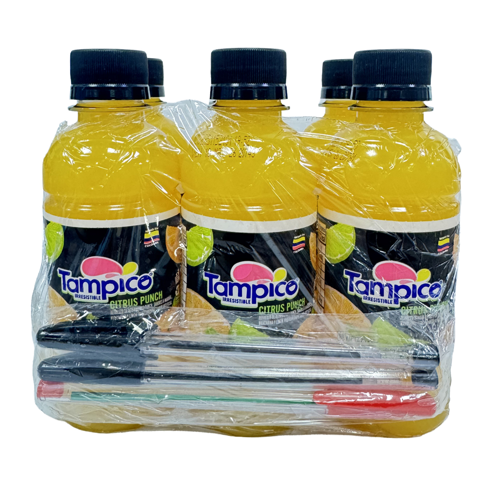 Tampico Cero Azúcar Pet 250Ml 6 Unidades + Obsequio