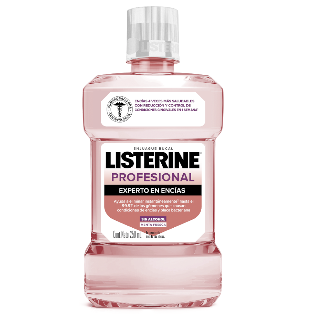 Enjuague Bucal Listerine Priofesional Experto En Encías 250Ml