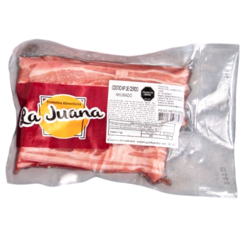 Costichip De Cerdo Ahumado La Juana 500Gr