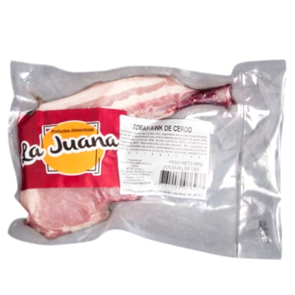 Tomahawk  De Cerdo La Juana 450Gr
