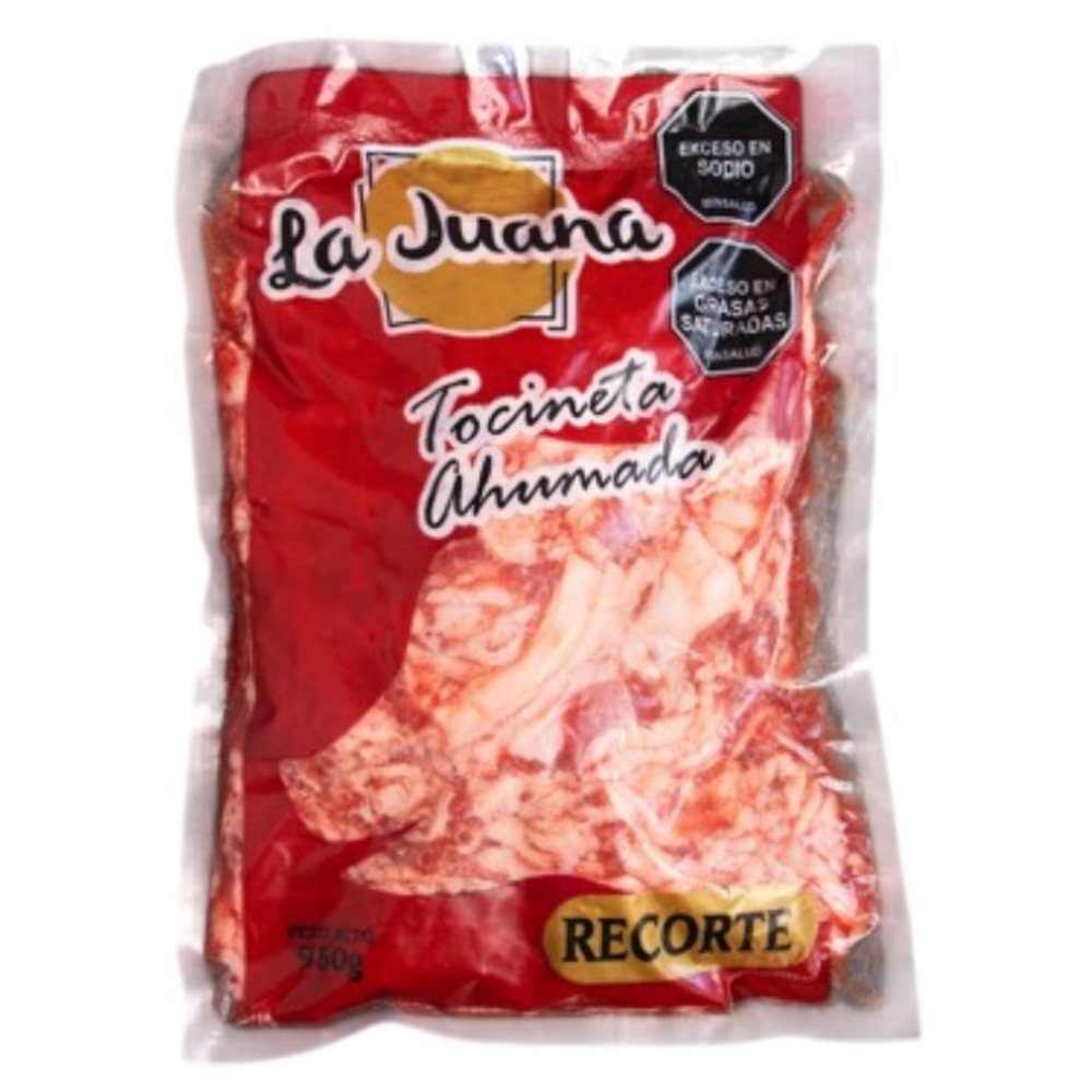 Tocineta Ahumada Recorte  La Juana 950Gr
