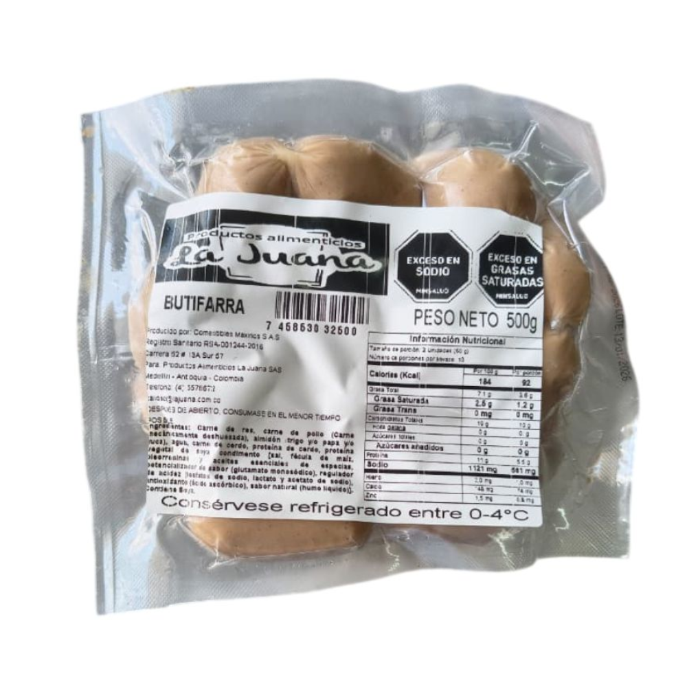 Butifarra La Juana 500Gr