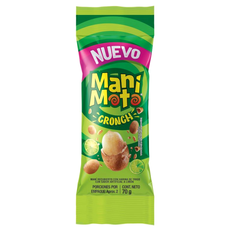 Maní Moto Cronch Limón 70Gr