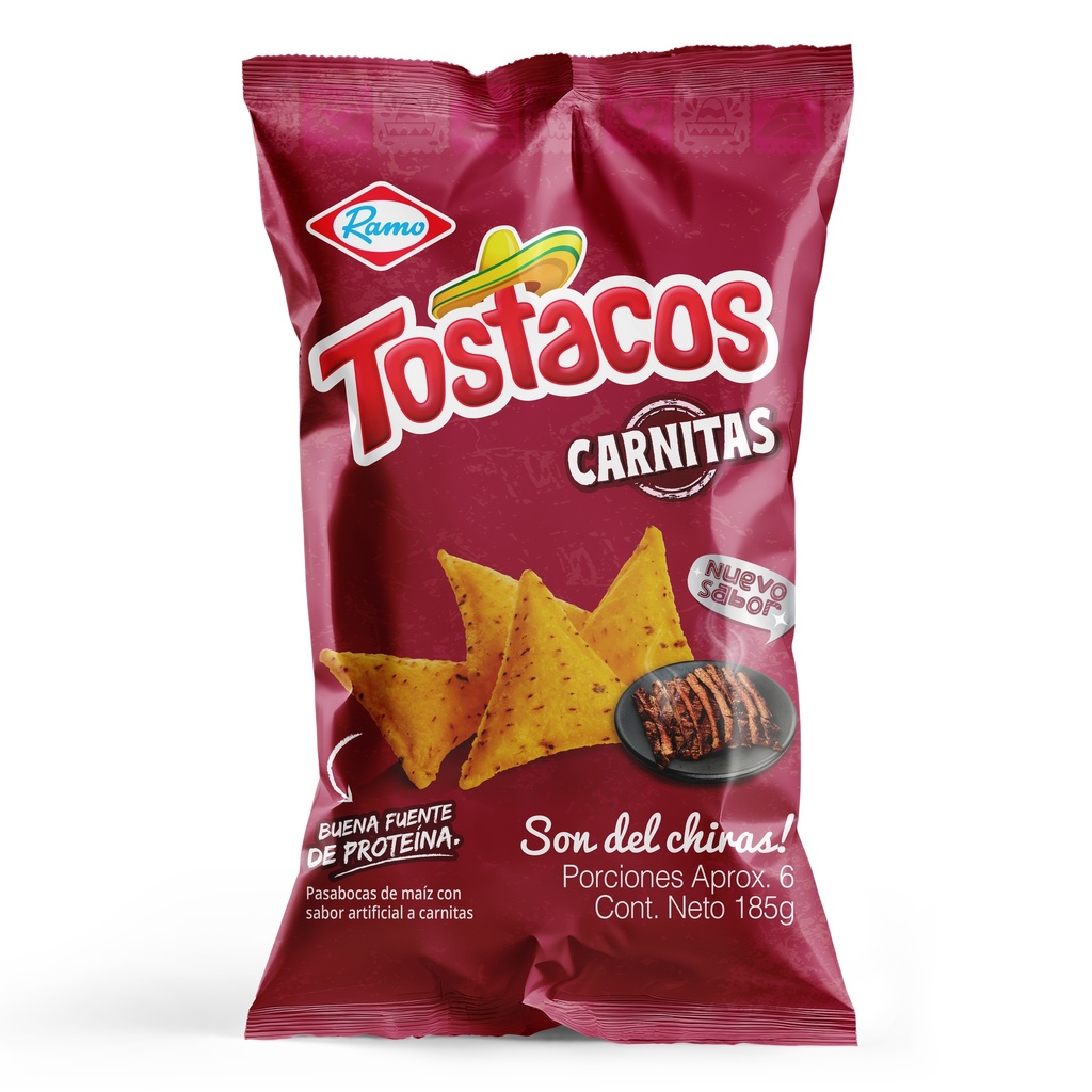 Tostacos Carnitas 185Gr