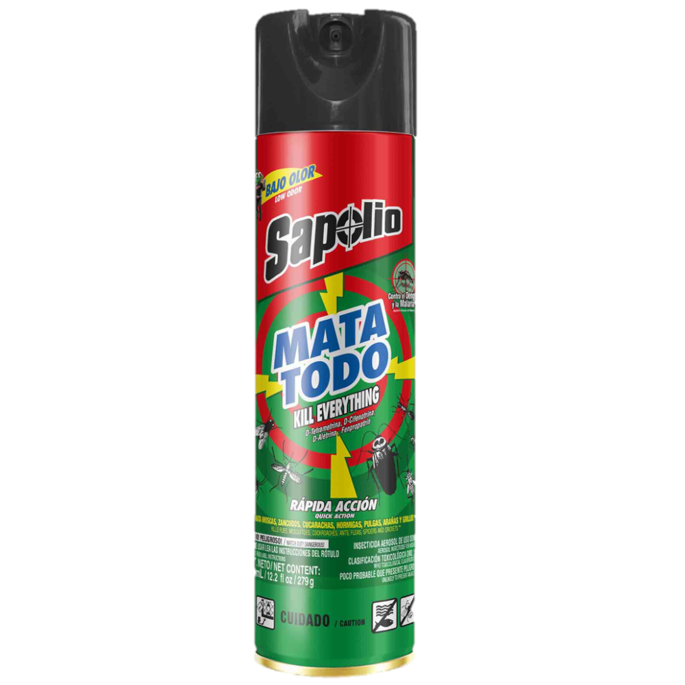 Insecticida Sapolio Mata Todo Aerosol 360Ml
