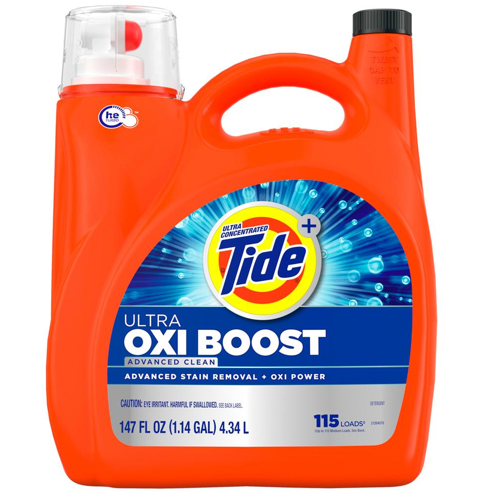 Detergente Líquido Tide Ultra Oxi Boots 4.34L