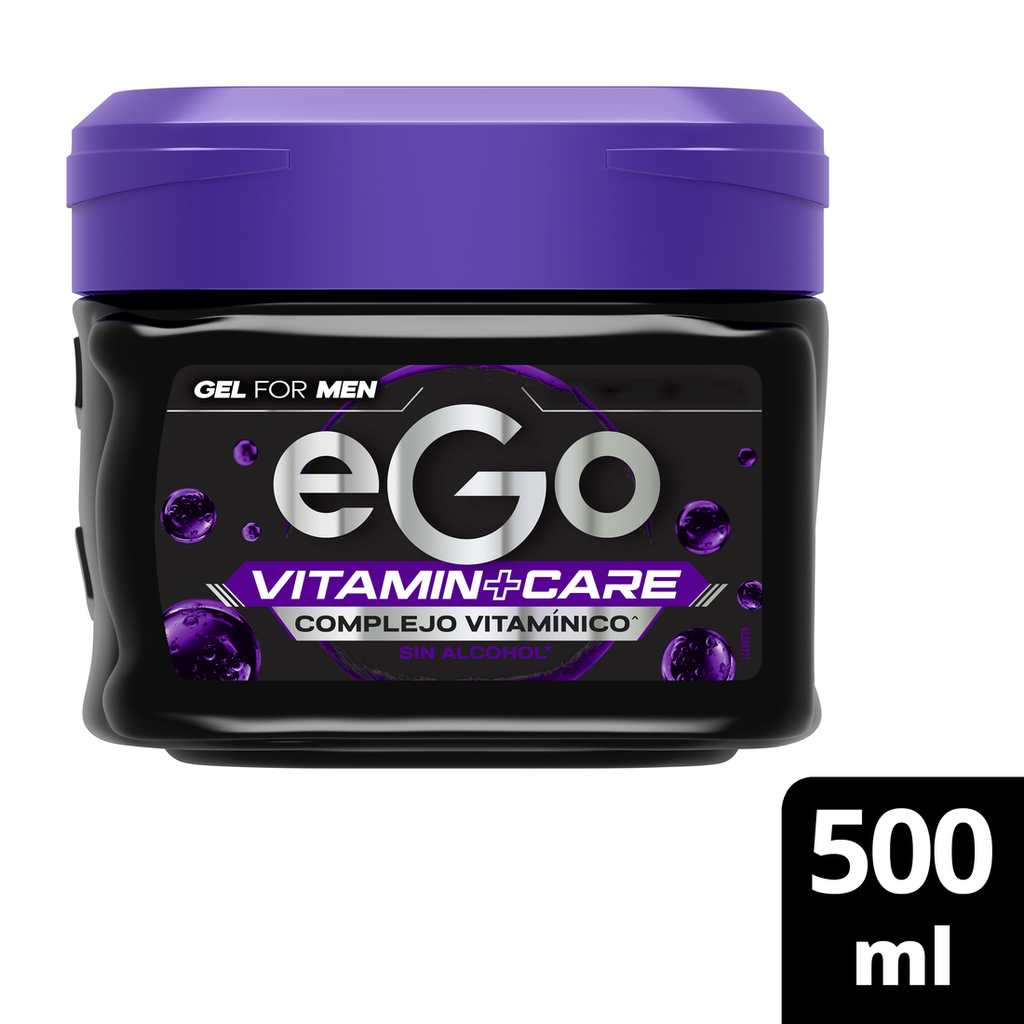 Gel For Men Ego Vitamin + Care Pote 500Ml