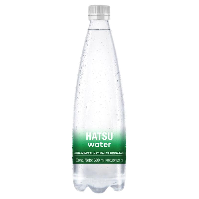 Agua Mineral Hatsu Natural Carbonatada 600Ml