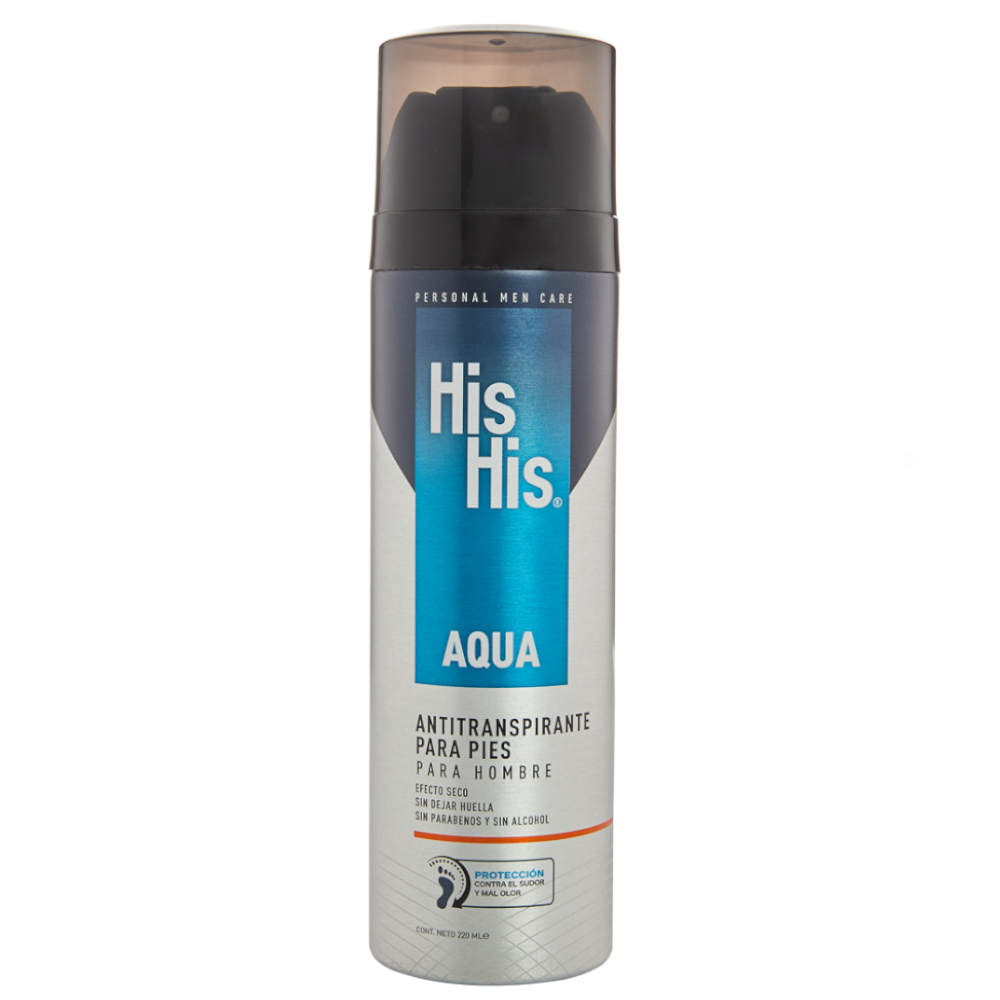 Antitranspirante  Para Pies Hombre His His Spray 220Ml