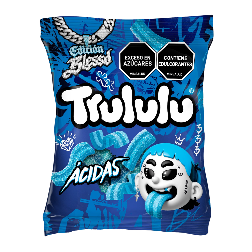 Gomas Trululu Ácidas Edición Blessd 70Gr
