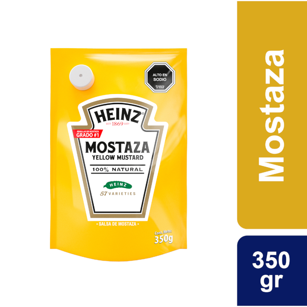 Mostaza Heinz Doypack 350Gr