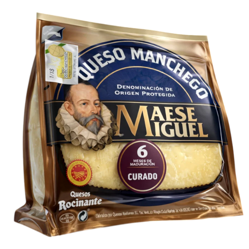 Queso Manchego Maese 6 Meses 150Gr