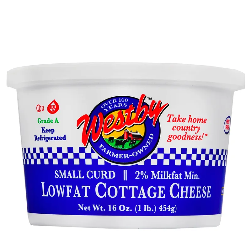 Queso Cottage Lowfat Westby 454Gr