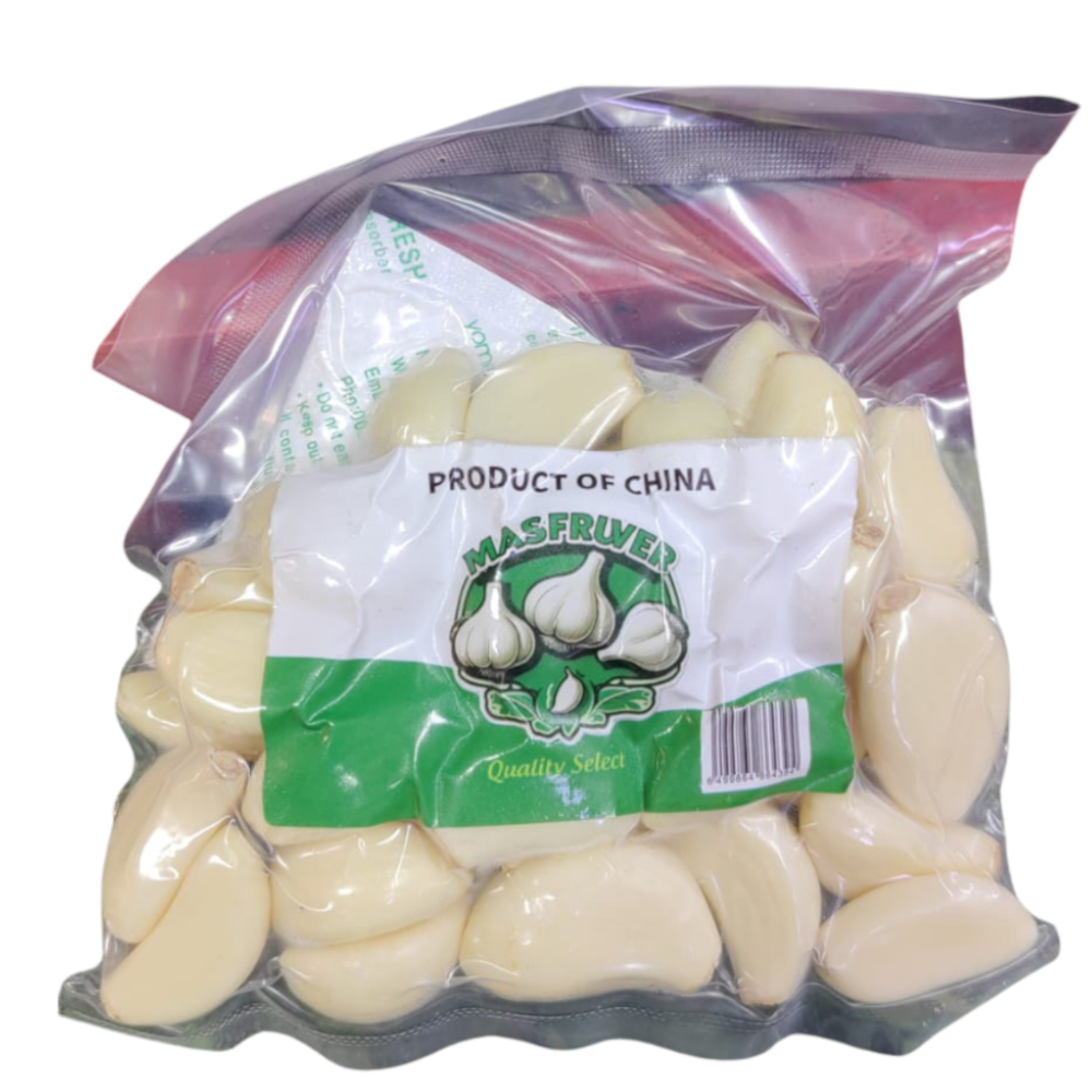 Ajos Empacados Al Vacio Masfruver 125Gr