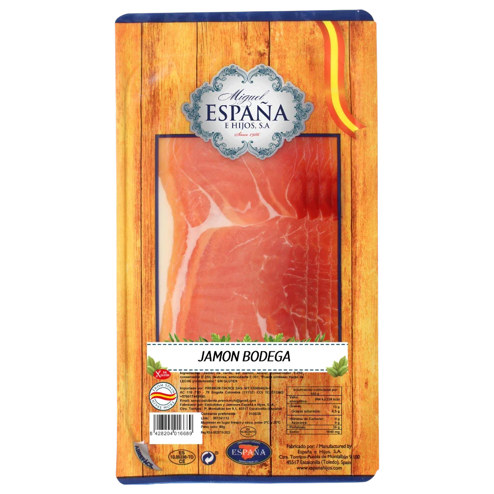 Jamón Bodega Miguel España E Hijos 80Gr