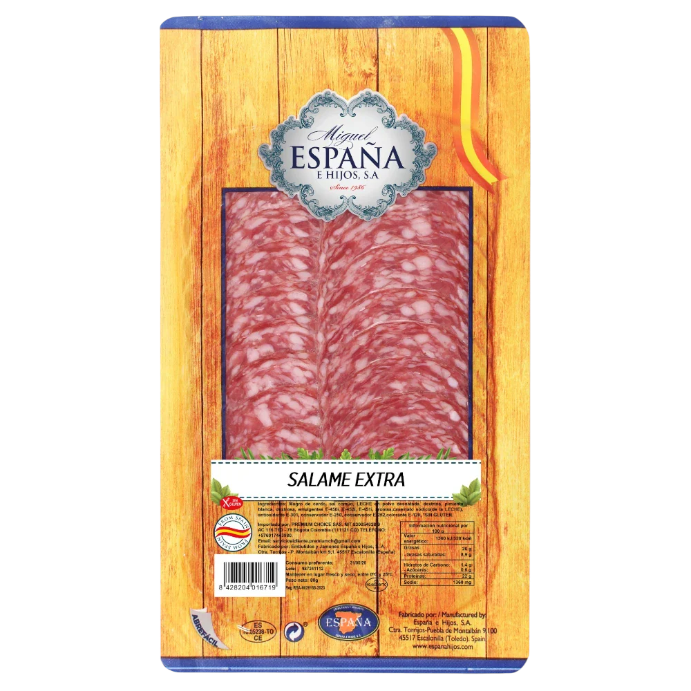 Salame Extra Miguel España E Hijos 80Gr