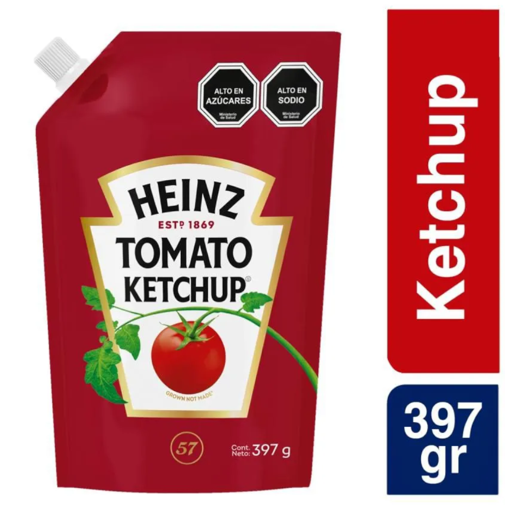 Salsa Tomate Heinz Doypack 397Gr