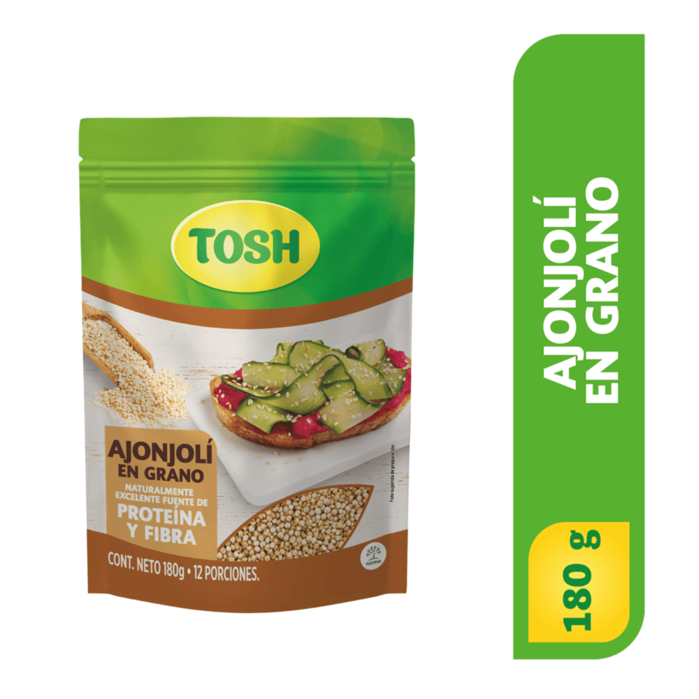 Ajonjolí En Grano Tosh 180Gr
