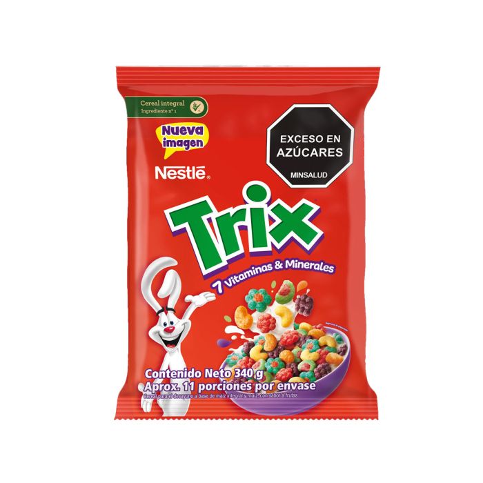 Cereal Trix Nestlé Bolsa 340Gr