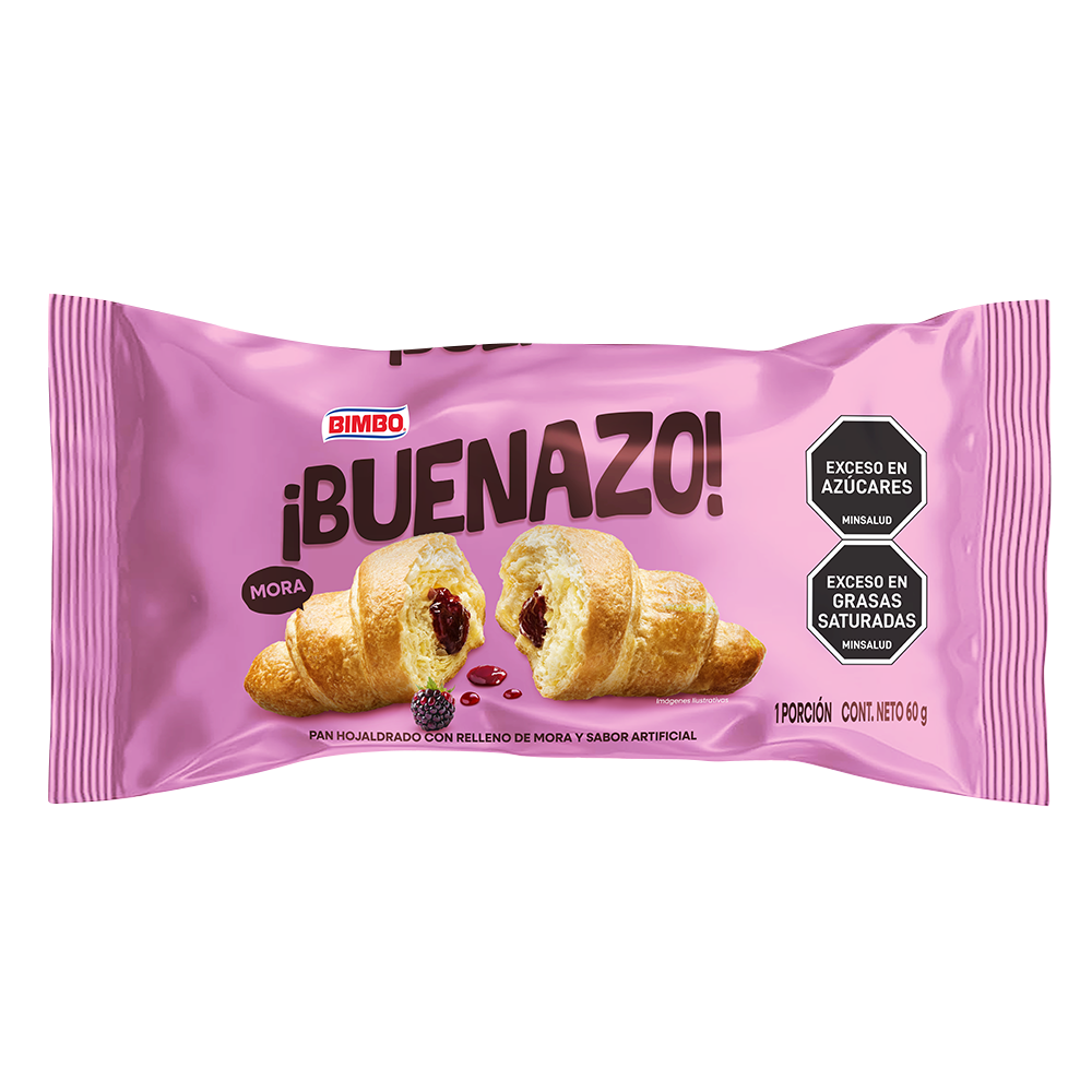 Croissant Buenazo Mora 60Gr