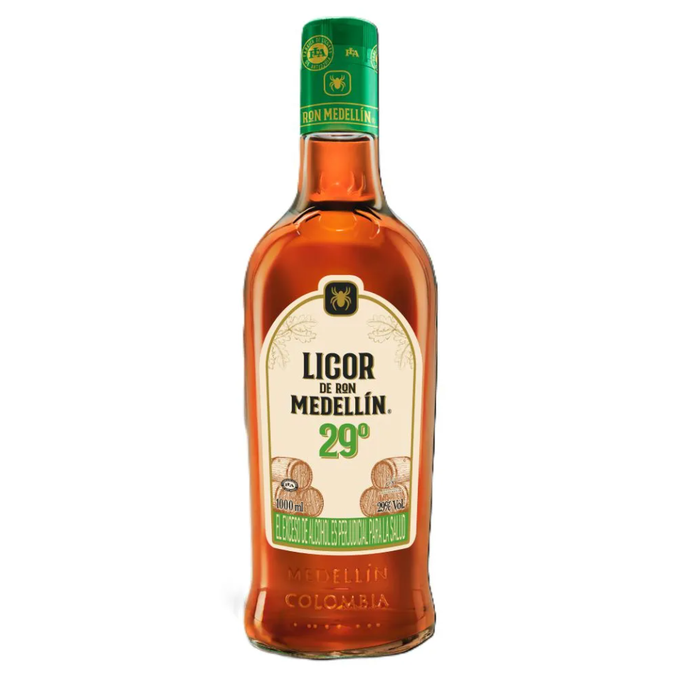 Licor De Ron Medellín 1000Ml