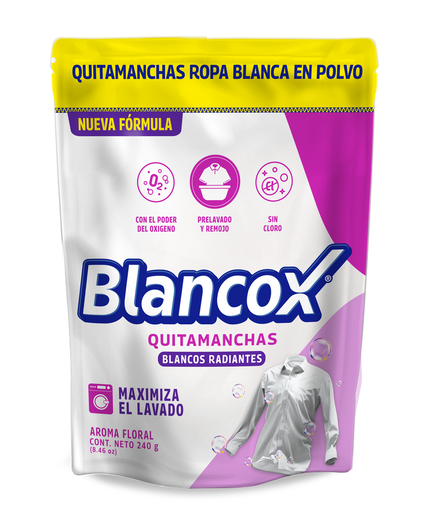 Blancox Polvo Quitamanchas Ropa Blanca Doypack 240Gr