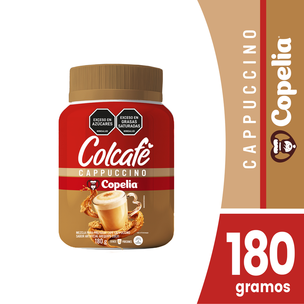 Cappuccino Colcafé Copelia Tarro 180Gr