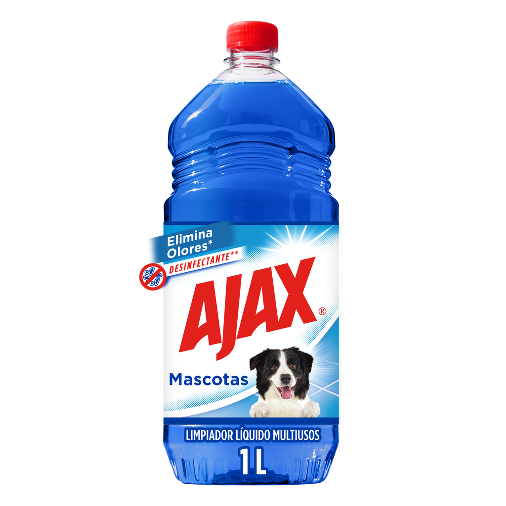Limpiador Líquido Ajax Mascotas 1000Ml