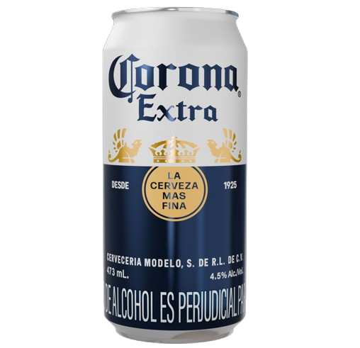 Cerveza Corona Extra Lata 473Ml
