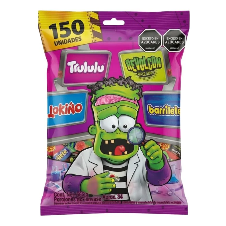 Piñata Halloween Surtido 150 Unidades 600Gr