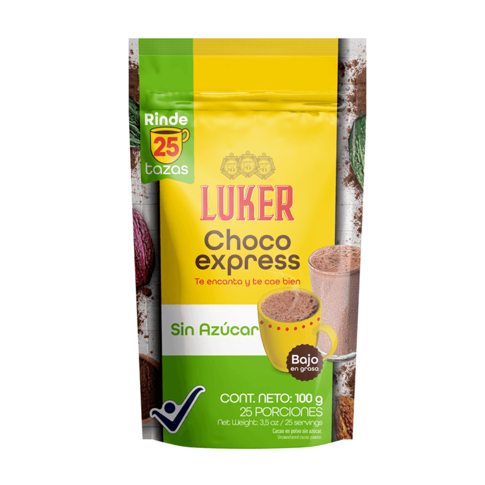 Chocoexpress Sin Azúcar 100Gr