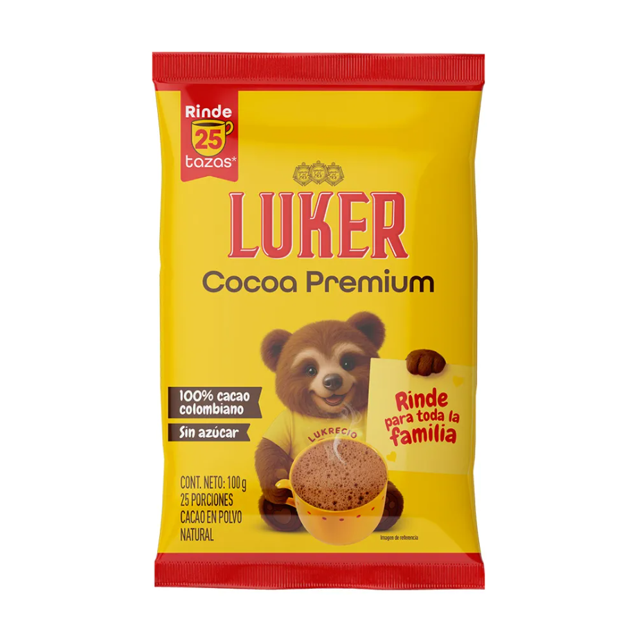 Cocoa Luker Premium Bolsa 100Gr