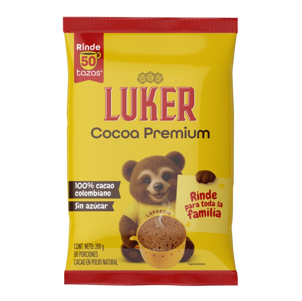 Cocoa Luker Premium Bolsa 200Gr