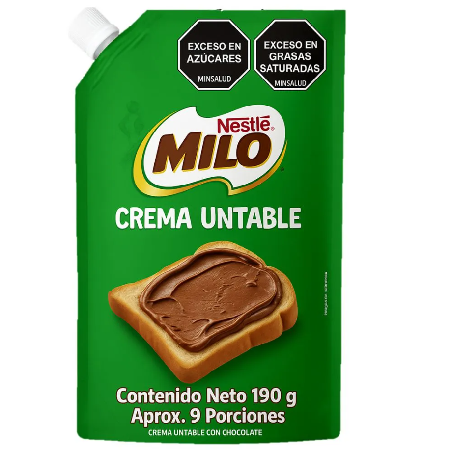 Crema Milo Untable 190Gr