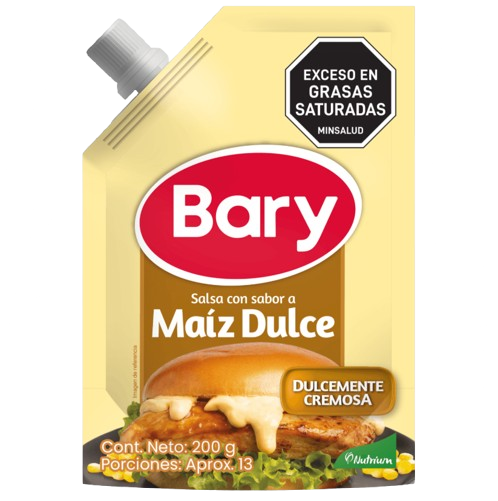 Salsa Maíz Dulce Bary Doypack 200Gr
