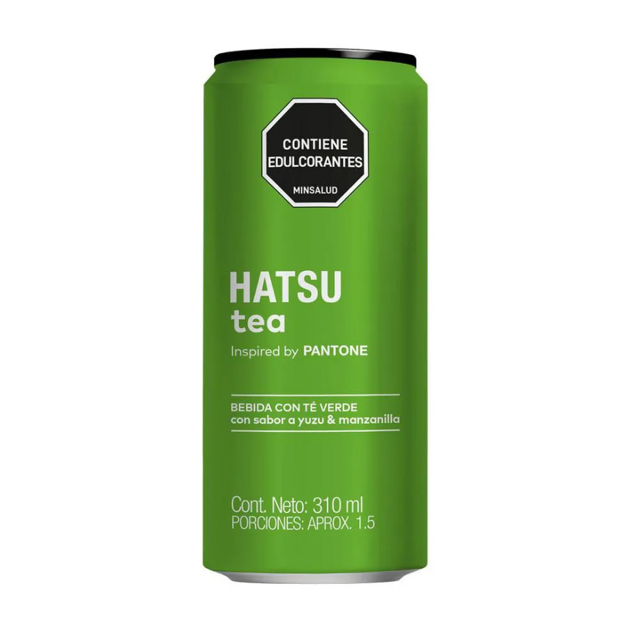 Té Hatsu Verde Yuzu Y Manzanilla Lata 310Ml