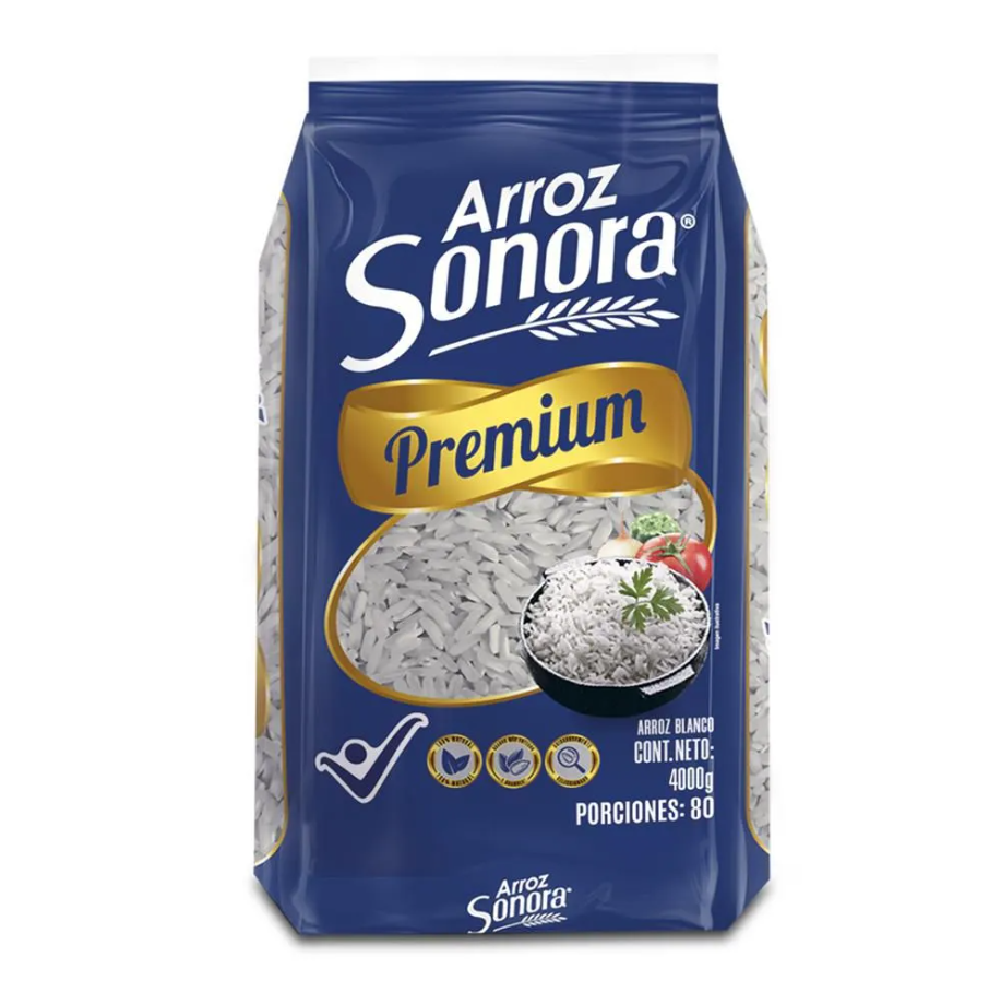 Arroz Sonora Premium 4000Gr