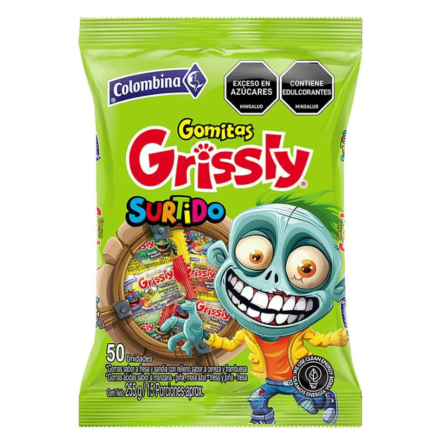Gomas Grissly Surtido Halloween 264Gr