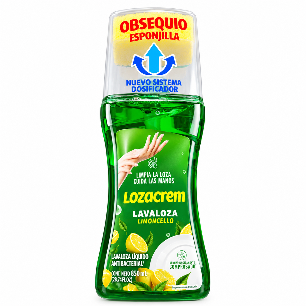 Lavaloza Lozacrem Limoncello Líquido 850Ml