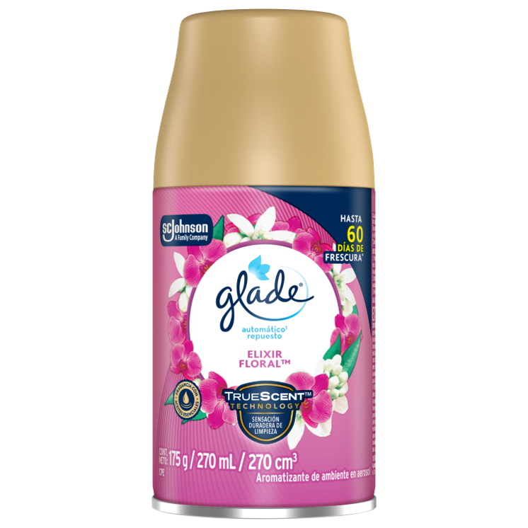 Ambientador Glade Elixir Floral Automático Repuesto 175Gr