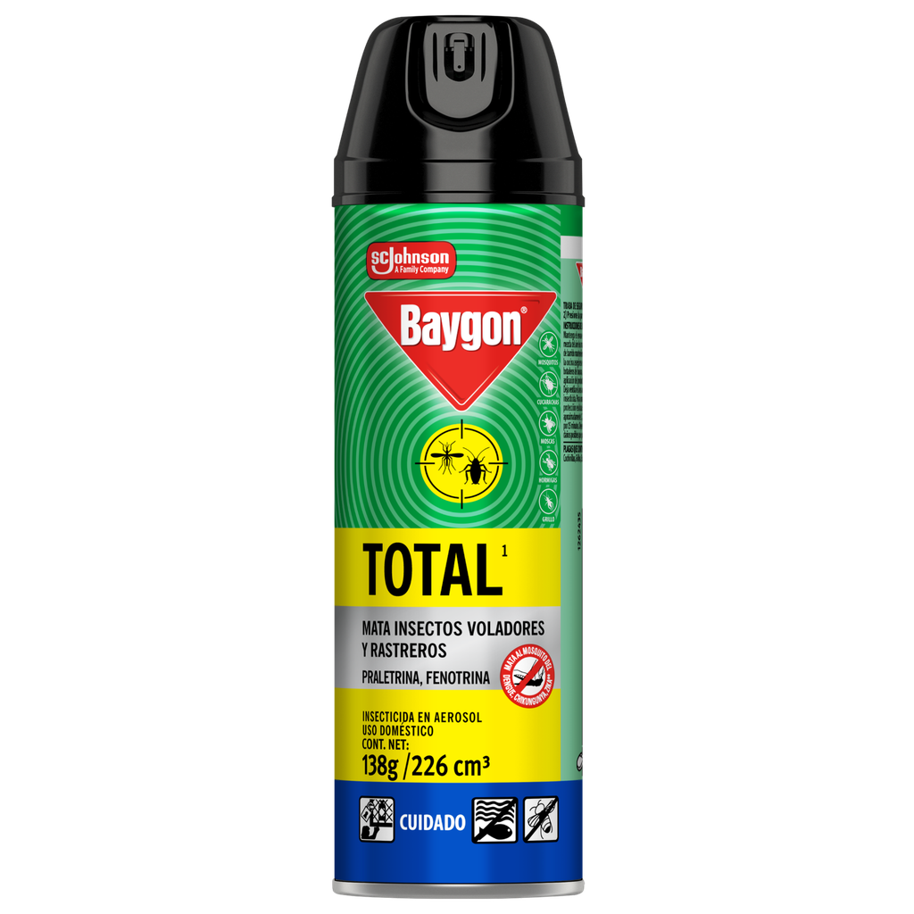 Insecticida Baygon Total Spray 226Ml